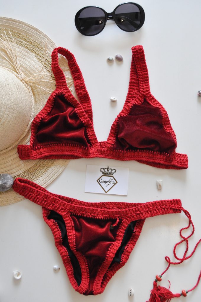 bikini velours