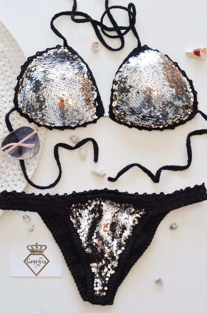 bikini paillette