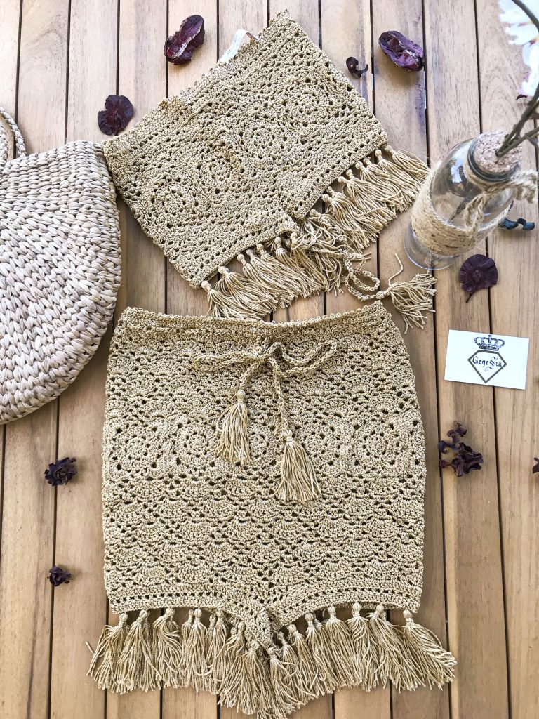 tendance crochet jupe
