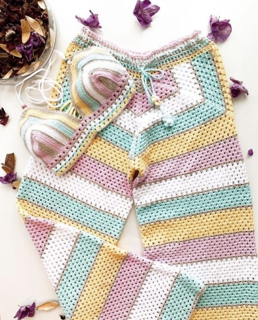 pantalon crochet