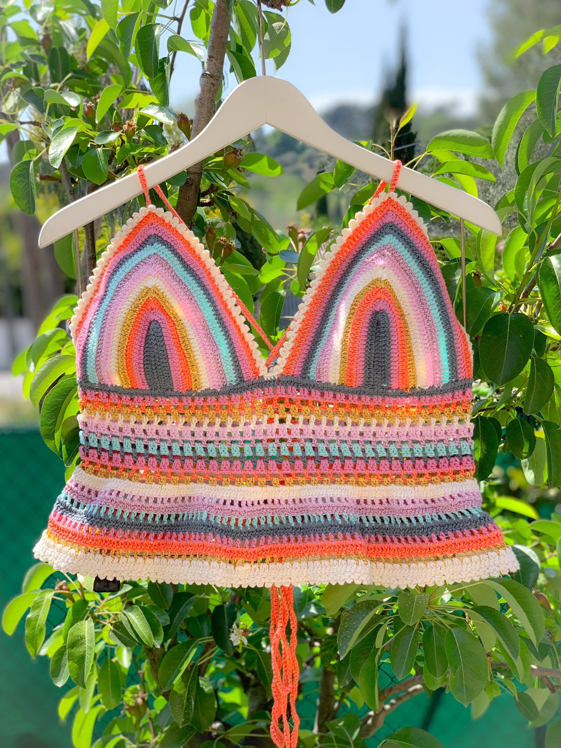 Top crochet Iris