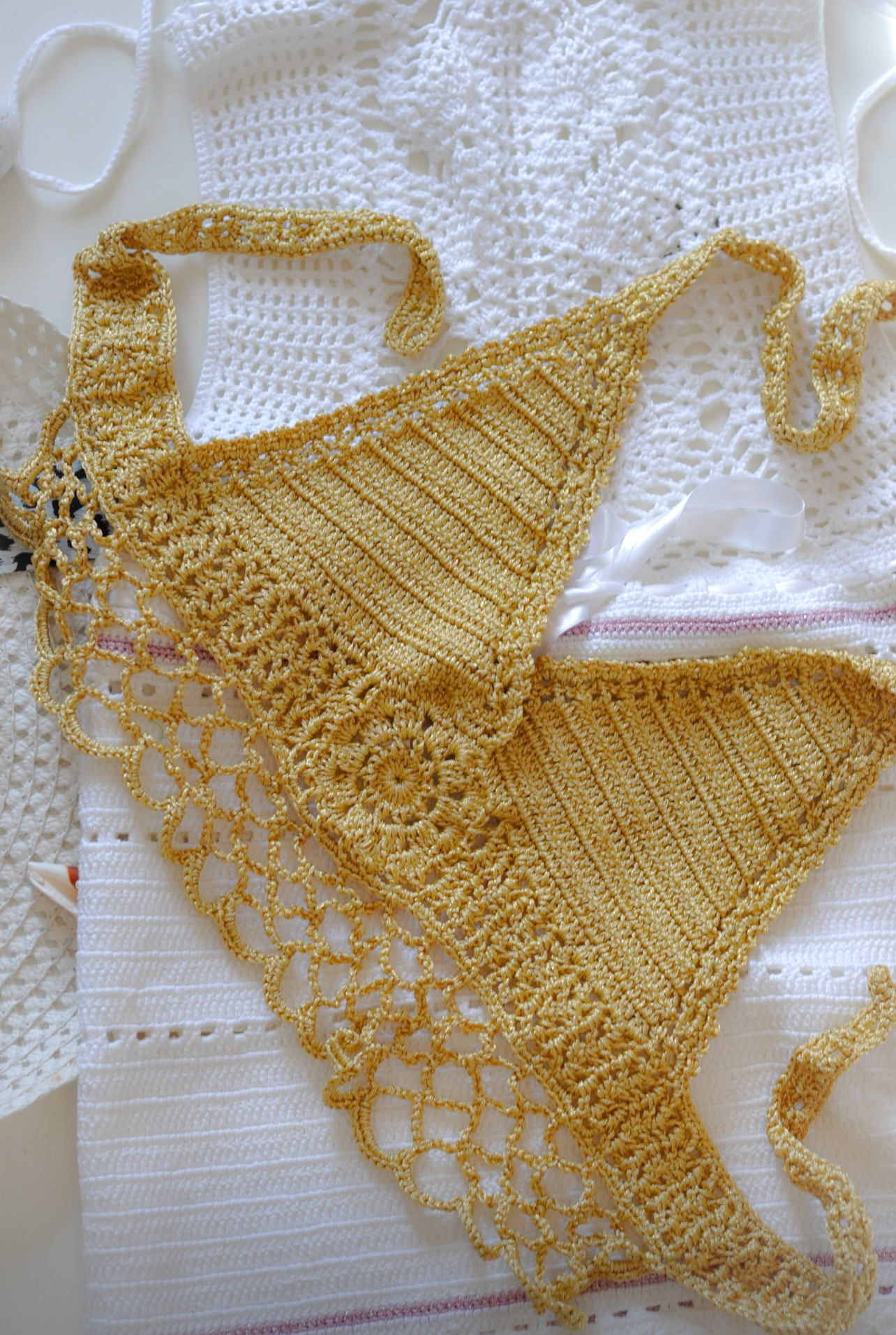 Top crochet jacaranda