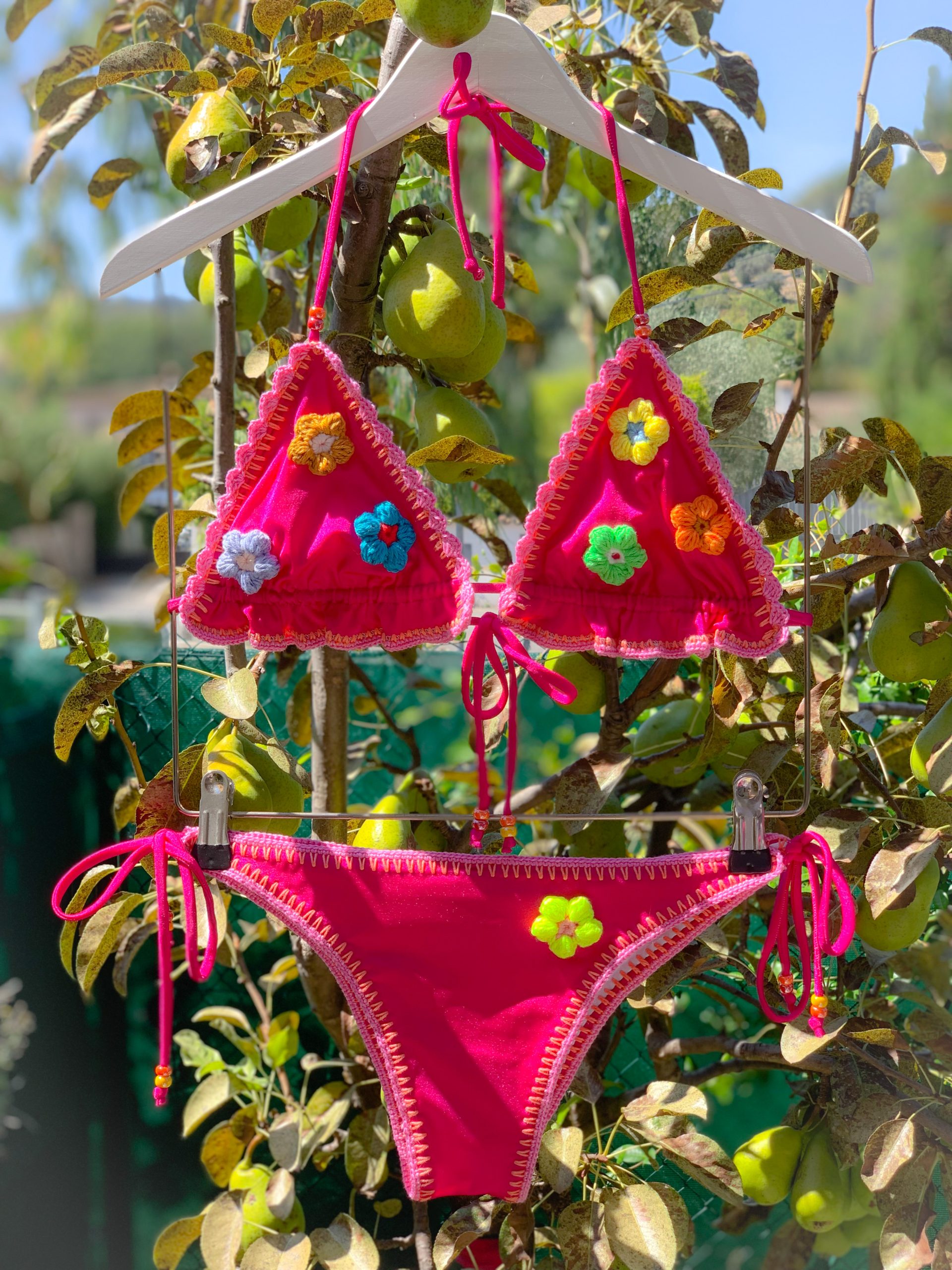 bikini fleuri