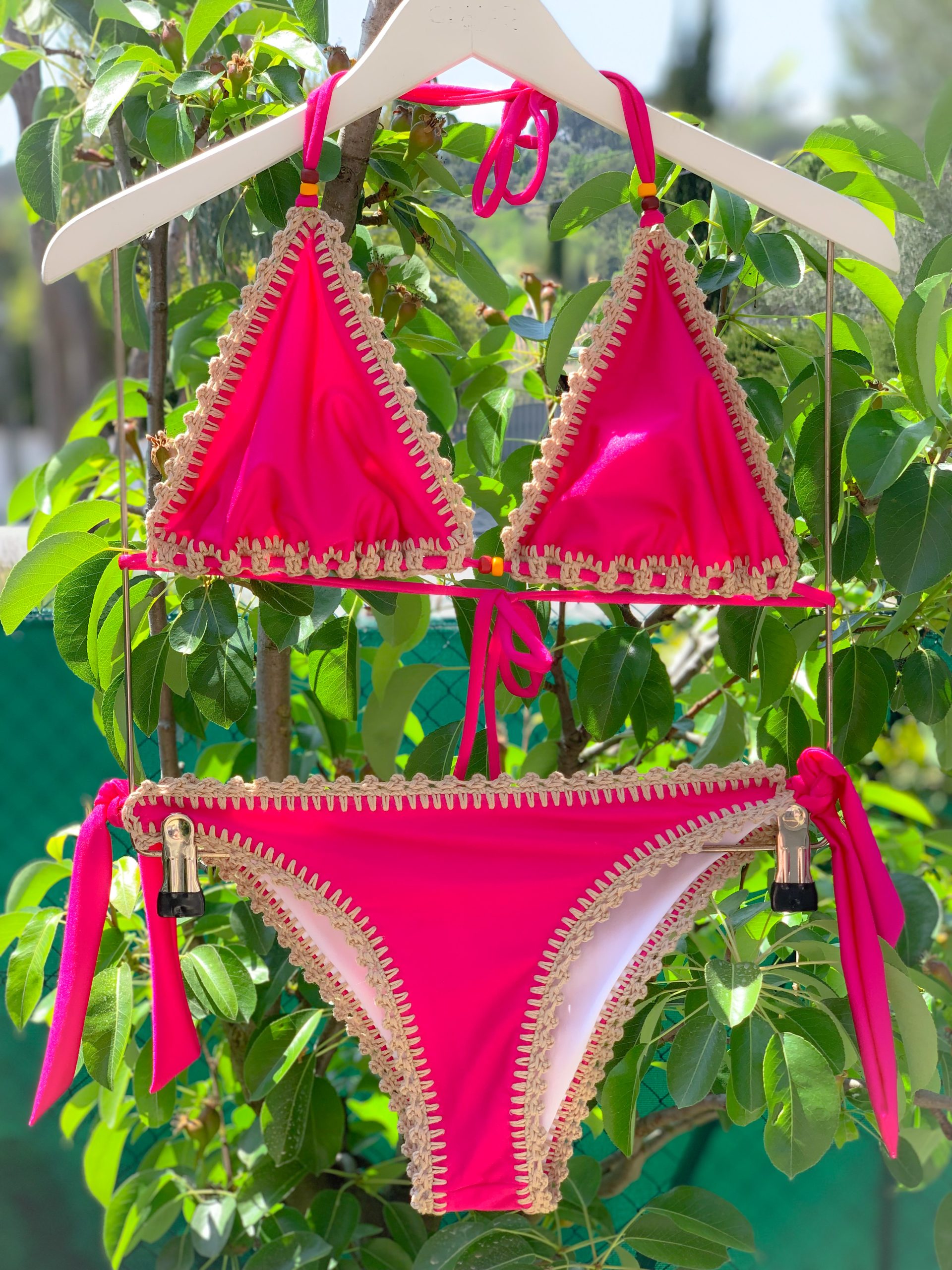Bikini Buriti avec des détail en crochet