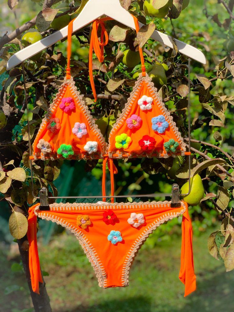 bikini fleuri