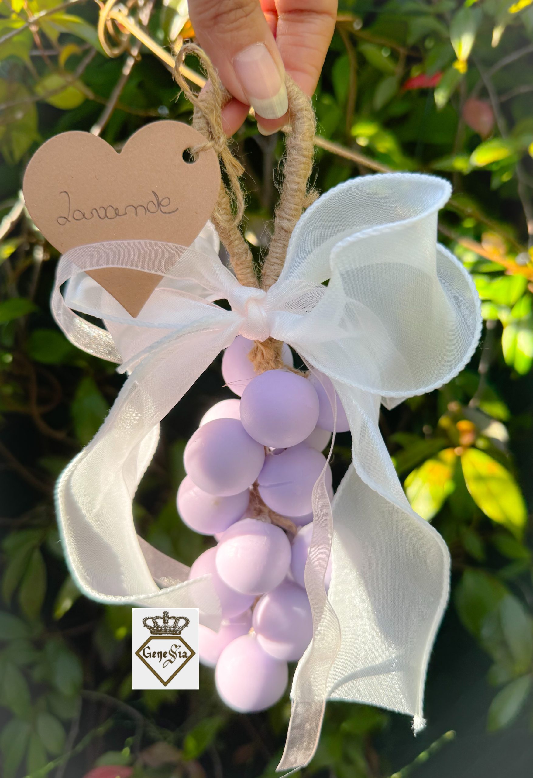Savon grappe raisin parfum lavanda
