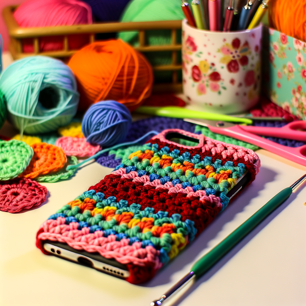 Étui téléphone en crochet: un tutoriel captivant pour un accessoire unique